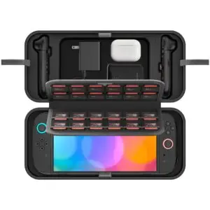 Carrying Case Compatible with Nintendo Switch 2 (2025),Portable Travel Case for Switch 2 Console and Accessories, Black
